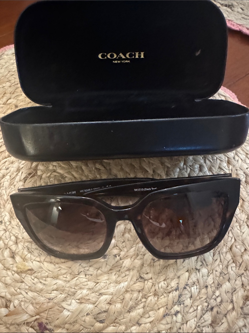 Coach Brown Gradient Women's Sunglasses